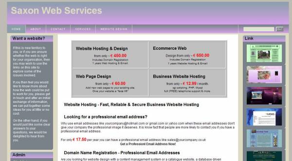 Saxon Web Services