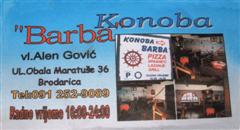 Barba Konoba tel 091-252-9089